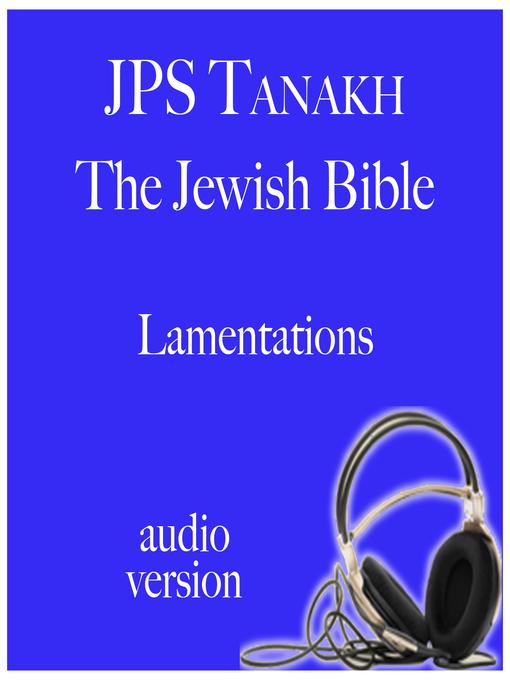 Title details for Lamentations by The Jewish Publication Society - Wait list